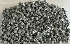 SHIPS FREE! LEGO HUGE LOT 200 LIGHT BLUISH GRAY 1x1 Brick Mixed type 1x1 Bricks