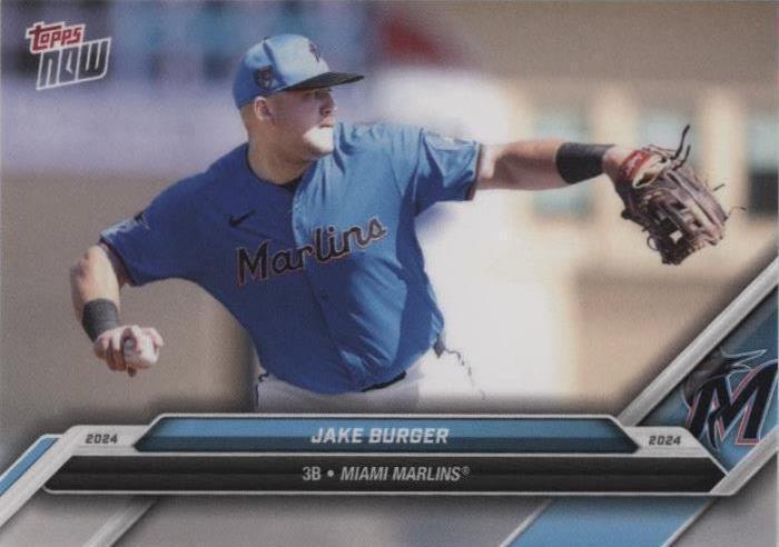 2024 Topps Now Road to Opening Day - Jake Burger #OD-169 - 1 of 1