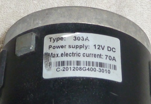 Royal Titan 3 EM303A Ersatz Wohnwagen Mover Motor nur 12 V 70A - Bild 8 von 8