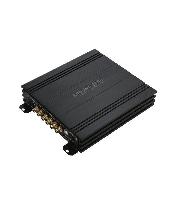 Ground Zero High Res 4-Channel Amplifier With 8-Channel DSP Ground Zero High Res 4-Channel Amplifier With 8-Channel DSP