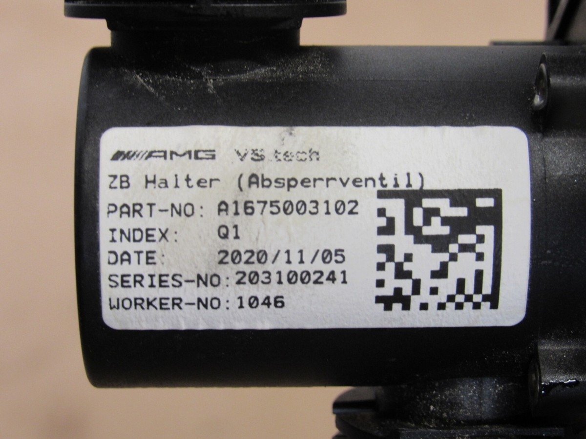 2021-2023 MERCEDES-BENZ GLE 63 AMG ENGINE AUXILIARY WATER