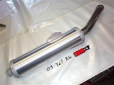 03 YAMAHA YZFR6 YZF R6RC R6R CONJUNTO SILENCIADOR ESCAPE