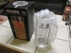 Houdini Good Measure Cocktail Recipe Pitcher New In Box
