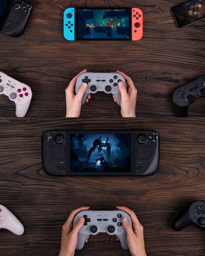 8BitDo Pro 2 Bluetooth Gamepad Hall Effect Wireless Controller For Switch,PC,iOS - Picture 5 of 76
