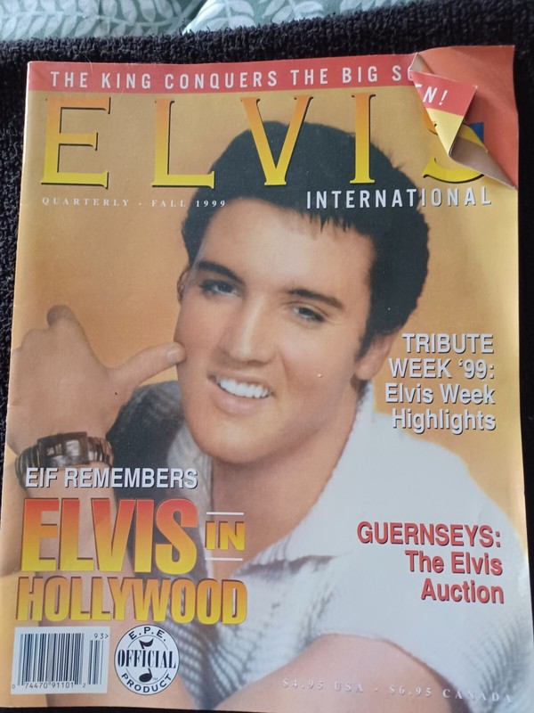 Elvis International Magazine Fall 1999 Presley A1