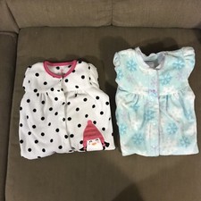 2 Sets Of Infant Girls Pajamas