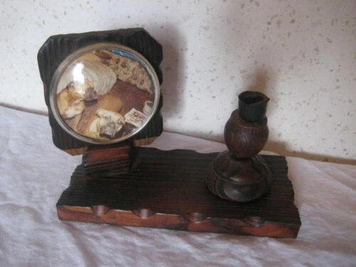 Bougeoirs et photophores décoratifs campagnes en bois pour la maison