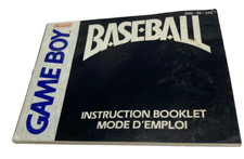 Nintendo Retro Collection- Gameboy Baseball Booklet / Manual Only GB