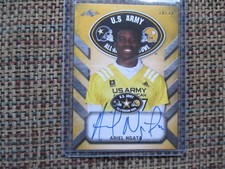 ARIEL NGATA Washington 2017 Leaf Army All-American Yellow Tour Autograph #10/10