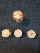 Mixed Lot 4 of Vintage Gerber Baby Food Jars