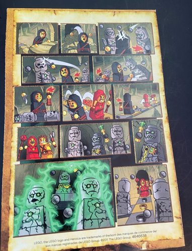 LEGO Heroica Nathuz #3859 Original Box & Instructions ONLY - Picture 3 of 17