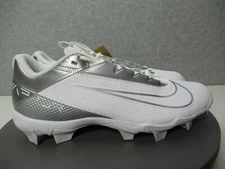 Nike Vapor Edge Shark 2 White Silver Men's Football Cleat DH5088-102 Size 13