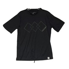 NeoSport Wetsuits Black Shirt Short Sleeve Adult Size Medium 50 Plus UV Shield