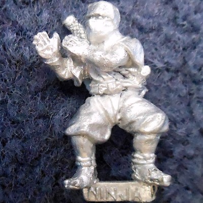 1985 Oriental Heroes OH1 Ninja Cha Lee Citadel Fighter Shinobi Assassin Hero D&D