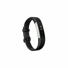 Fitbit Alta HR Fitness Tracker Heart Rate Monitor Black Small
