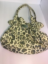 Kathy van Zeeland handbag Animal Print Gray And Beige