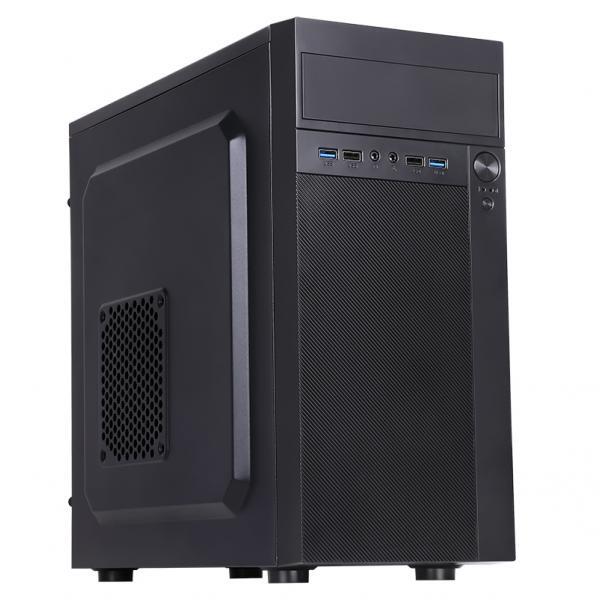 CASE ITEK M.TOWER "THEON" 500W, 2*USB2, 2*USB3 Audio Front- Cable Managment - BK
