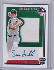 Samuel Highfill 2022 Panini Stars & Stripes USA Jersey/Auto SIL-SH, 214/250