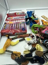 Rainbow Color Embroidery Floss - Friendship Bracelets Thread + Thread Bobbin 70+