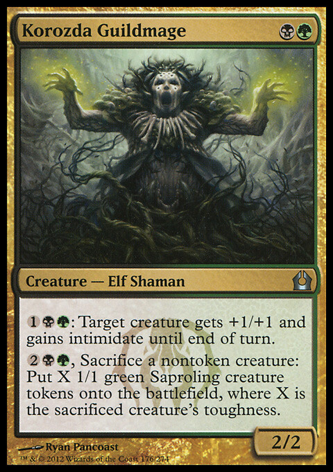 Magic the Gathering MTG Korozda Guildmage (176) Return to Ravnica   LP