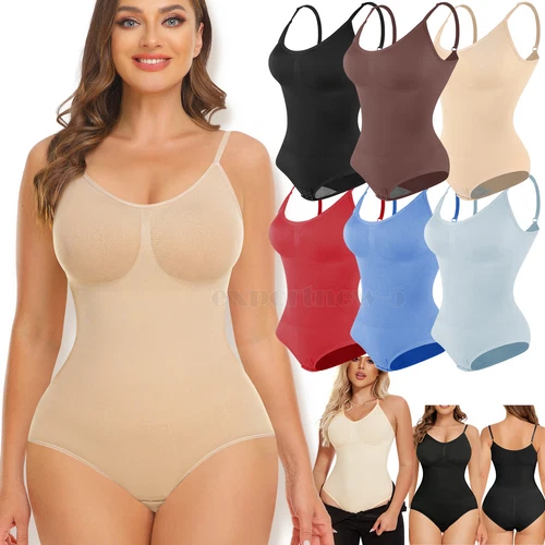 Shapewear Bodysuit for Women Tummy Control Sculpting Snatched Waist Body Suit - Picture 1 of 63