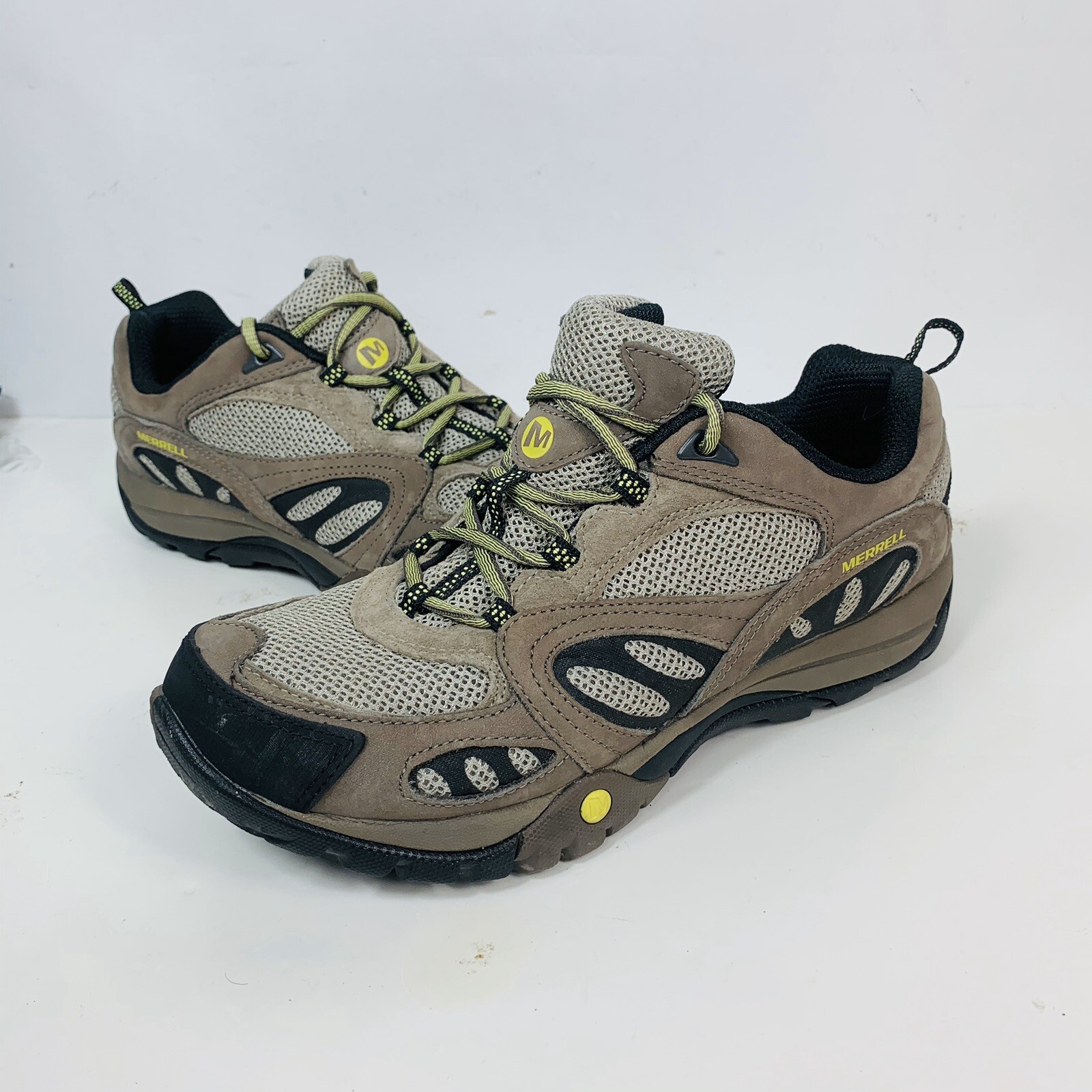 Scarpe da trekking Merrell da donna ""Falcon"" taglia 8 soletta mancante marrone J65060