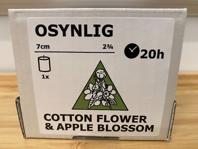 IKEA OSYNLIG Scented Candle In Pot ¾