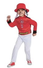 Paw Patrol The Movie Marshall Firefighter Toddler Halloween Costume Size 2T