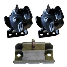For 99-10 CHEVROLET GMC 4.8L 5.3L 6.0L Set 3Pcs Engine Motor & Trans Mount