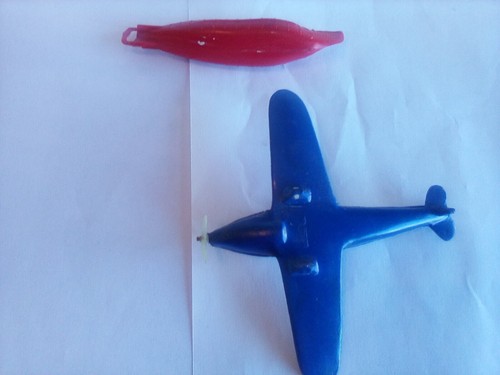 Vintage 1941 Dillon-Beck Wannatoy Toy Submarine & Airplane - Picture 3 of 7