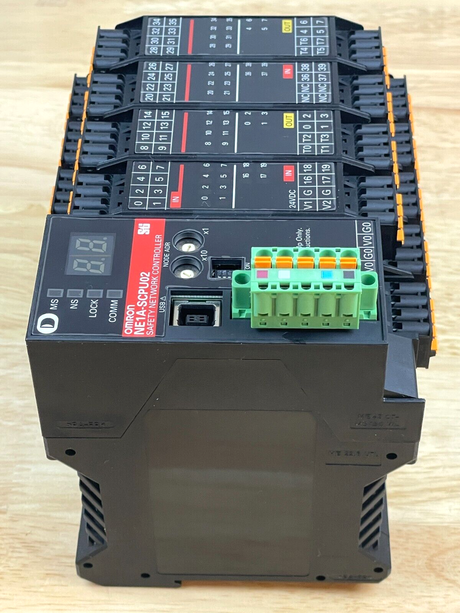Omron NE1A-SCPU02 Safety Network PLC Controller, Tested | eBay Omron NE1A-SCPU02 Safety Network PLC Controller, Tested | eBay