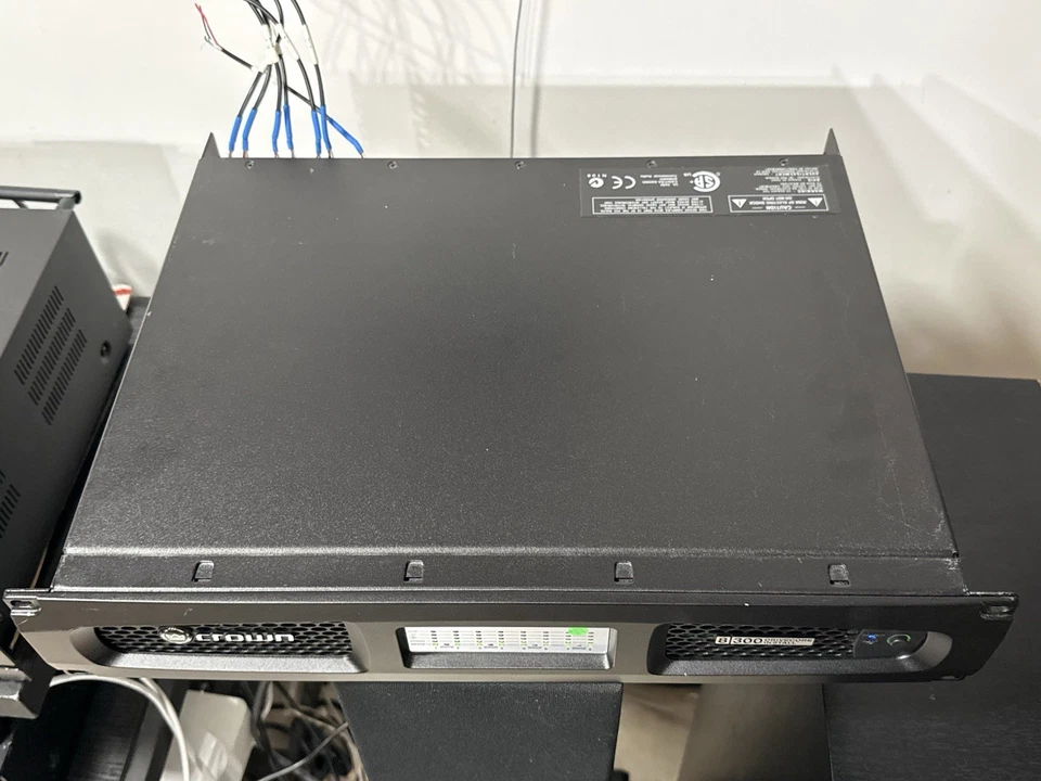 Crown 8|300 Drivecore Install 8 Channel 300W Power Amplifier - Working Tested - - Image 4 of 4