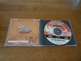 Magic Carpet Marcon Bundled Edition Sega Saturn Ss Shooting Rare Electronic Arts