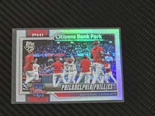 2026 Topps Series 1 #295 Philadelphia Phillies  Rainbow Foil 