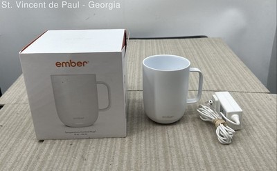 Ember Smart Mug2 14oz White Insulated Coffee Cup with Temperature Control Tested