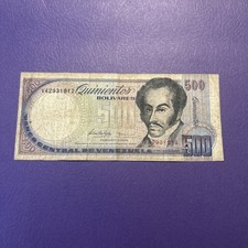 Venezuela- 500 Bolivars- 1998