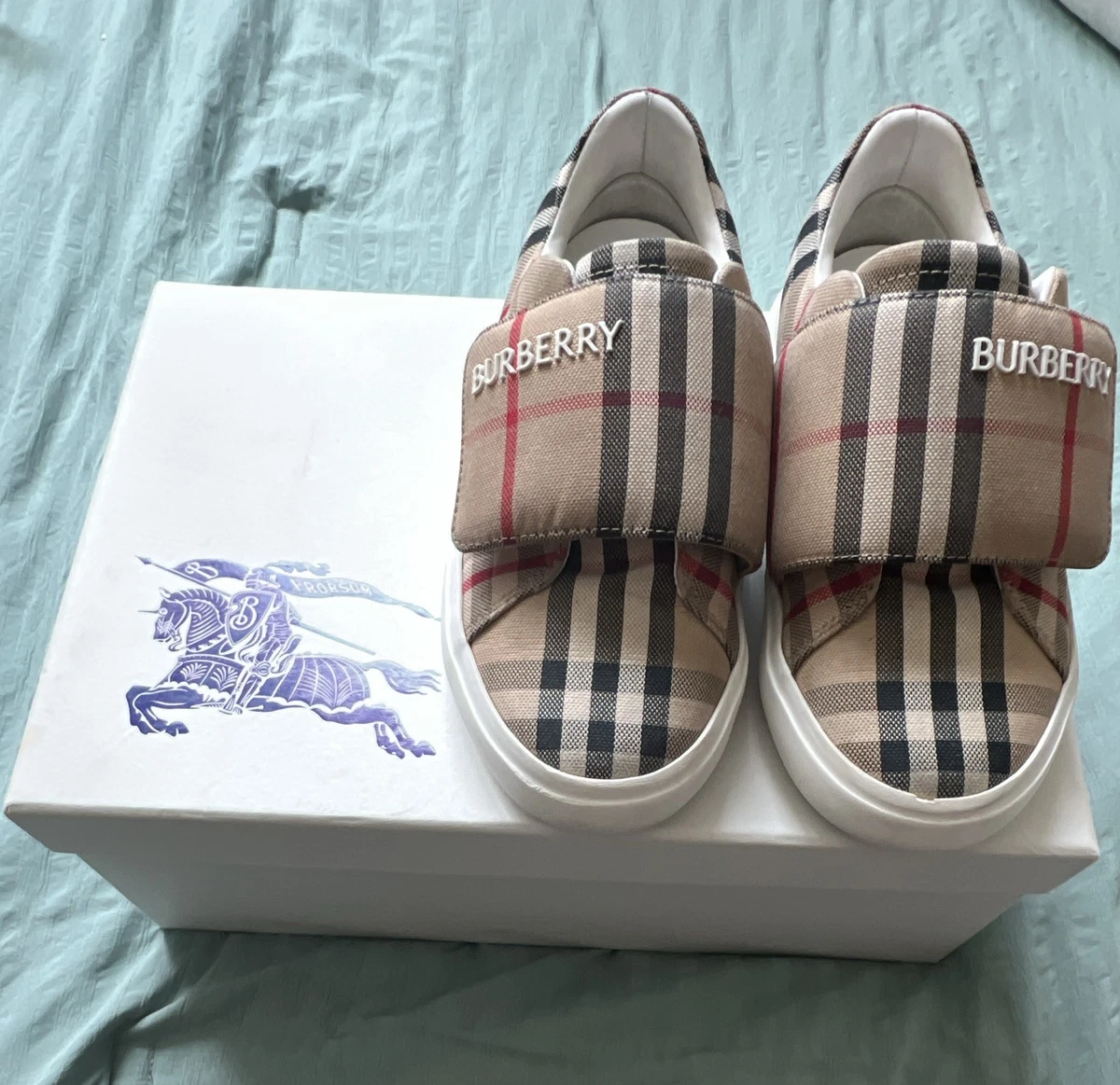 BURBERRY CHILDREN ノバチェック柄スニーカー　18.5 Burberry Children Unisex Kids' Shoes for sale | eBay