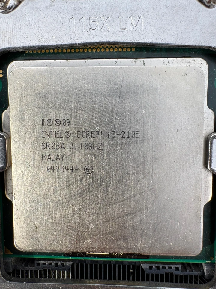 MSI H61M-P23 (B3) (MS-7680 Ver: 3.1) Motherboard i3-2105 4GB DDR3 Combo - Image 2 of 2