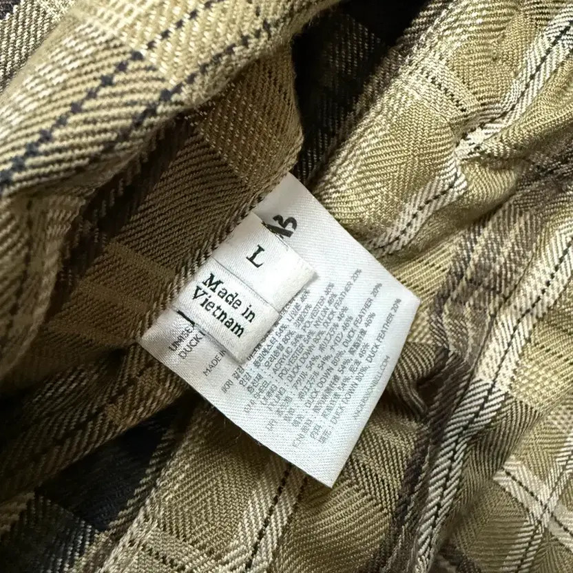 Andersson Bell Reversible Check Padded Jacket - S… - image 3