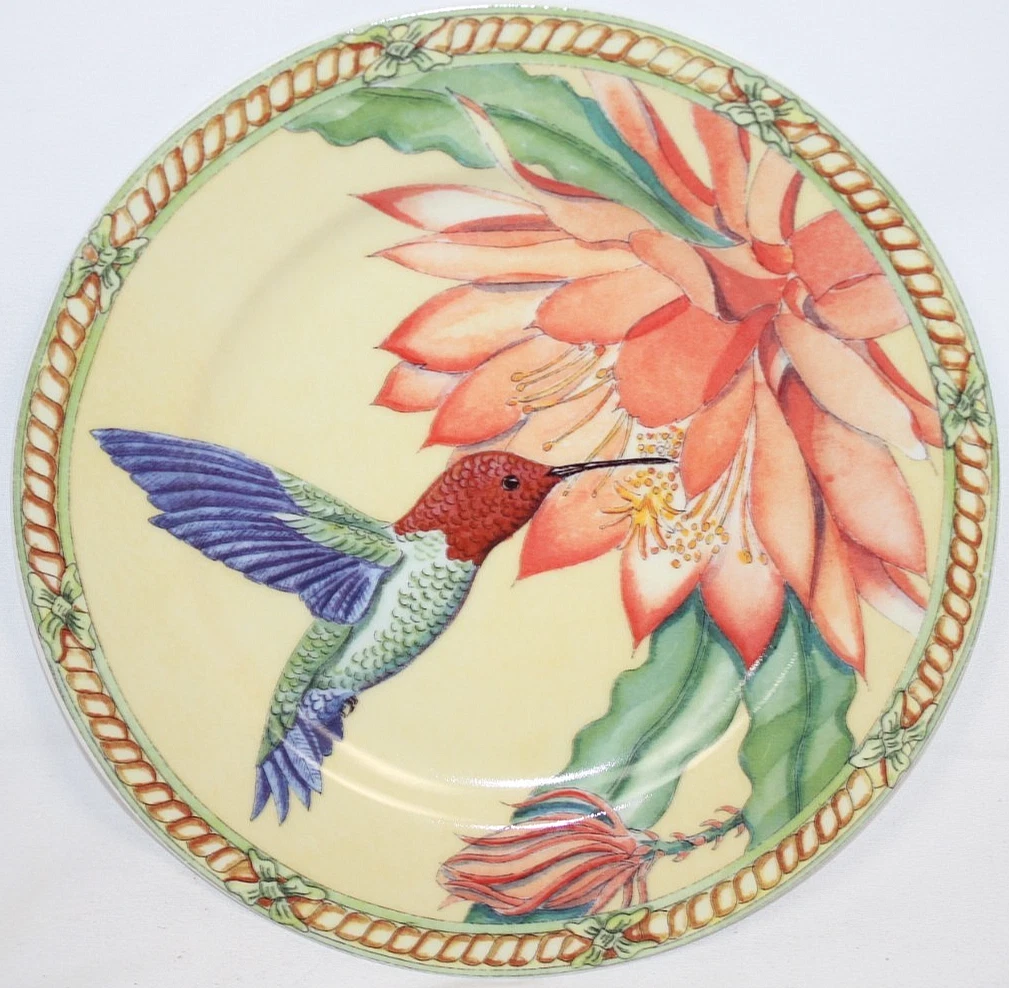 Hummingbird Plate Indiana Bradford Exchange Collector Plates for