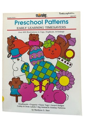 Vintage 90s Monday Morning Patterns For Early Learning Timesavers