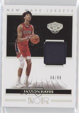 2019-20 Panini Noir New Wave Jerseys 90/99 Jaxson Hayes #NW-JXH 6fs