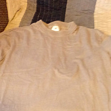 H&M Herren Pullover Grau Feinstrick Strick Ru...