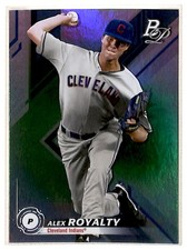 2019 Bowman Platinum Top Prospects Alex Royalty RC Cleveland Indians #TOP-41