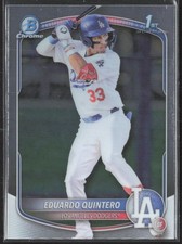 2025 Bowman #BCP-115 Eduardo Quintero Chrome Prospects