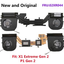 CPU Cooling Fan Heatsink Radiator For Lenovo ThinkPad X1 Extreme Gen2 P1 02XR044