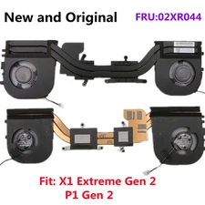 CPU Cooling Fan Heatsink Radiator For Lenovo ThinkPad X1 Extreme Gen2 P1 02XR044