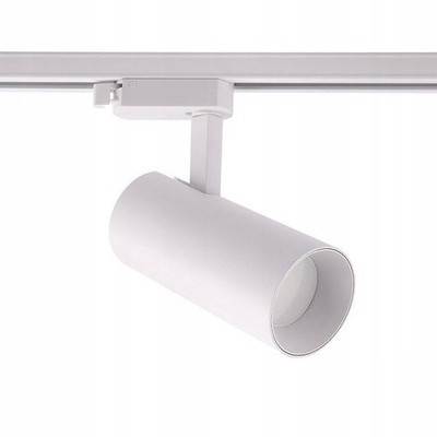 1-Phase Track Spotlight 3w White GU10 Aluminum