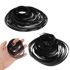 100 Pcs Recorder Rubber Belts Cassette Recorder Repair Maintenance Mix Flat Tape