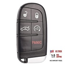 Remote Key Fob Replacement Fits for Chrysler 200 2015-2017 300 Dodge Charger